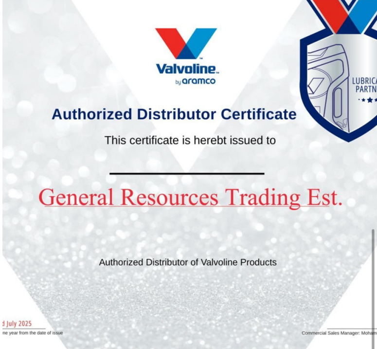 Valvoline By Aramco